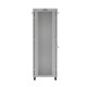 Szafa instalacyjna rack stojąca 47U 800x1000 szara  drzwi        przeszkolne  LCD ( flat pack) V2 