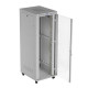Szafa instalacyjna rack stojąca 47U 800x1000 szara  drzwi        przeszkolne  LCD ( flat pack) V2 