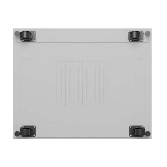 Szafa instalacyjna rack stojąca 47U 800x1000 szara  drzwi        przeszkolne  LCD ( flat pack) V2 