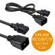 Kabel zasilający do UPS | C20/C13 | 1.2m