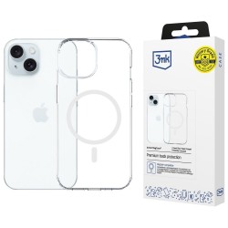 Etui Armor MagCase do iPhone 15 MagSafe przezroczysty 