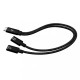 Kabel rozdzielający USB-C Audio/Data Power Delivery 100W