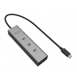 HUB USB-C Charging Metal 5 port with USB-C video 8K + Power Delivery 85W 