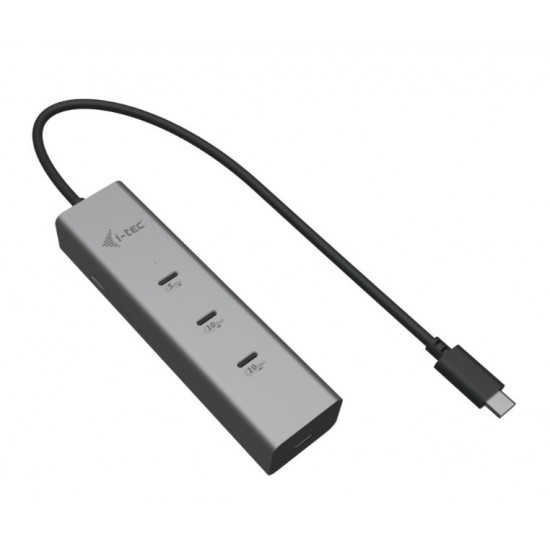 HUB USB-C Charging Metal 5 port with USB-C video 8K + Power Delivery 85W 