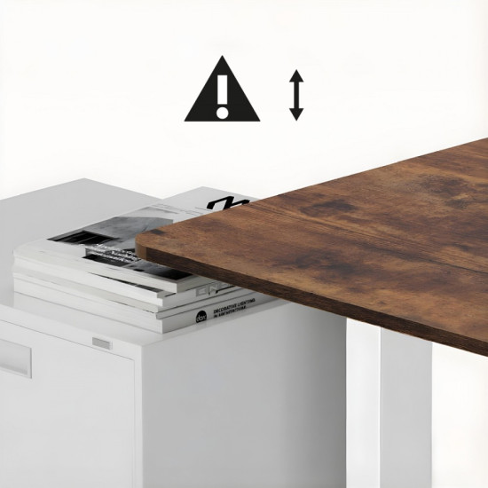 Biurko elektryczne ER-400W, regulacja