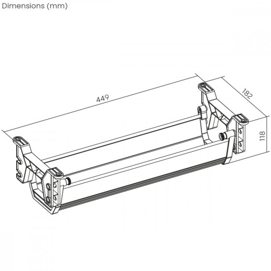 Organizer na kable MC-106W