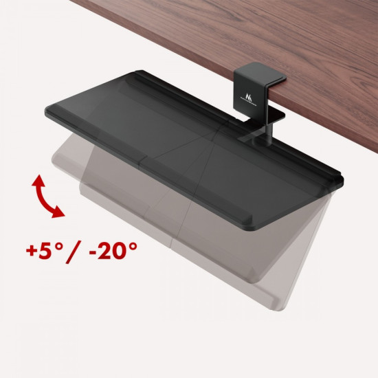 Uchwyt podbiurkowy na klawiaturą MC-108B