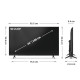 Telewizor LED 43 cale 43HE2445E 