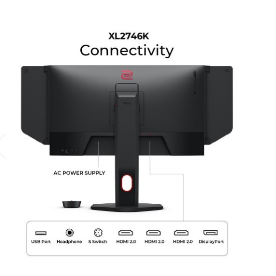 Monitor gamingowy BENQ XL2746K LED 1ms/240Hz/FullHD 