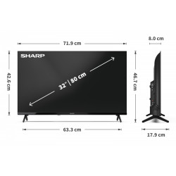 Telewizor LED 32 cale 32HA1405E