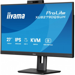 Monitor 27 cali XUB2790QSUH-B2 IPS,QHD,CAM,MIC,HDMI,DP,3xUSB(3.2),  100Hz,ADAPTIVE SYNC,FlickerFree,2x2W,WINDOWS HELLO 