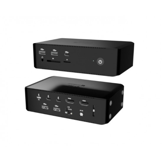 Stacja dokującaThunderbolt5 Quattro Display Docking Station 5x USB 2.5 GLan Power Delivery 140W 