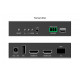 Przedłużacz (extender) światłowodowy HDMI 4K/60Hz z KVM USB 1.1 przez IP 1G lub do 40km/300m, max. 253 odbiorniki, HDMI Loop-Out, Audio - zestaw