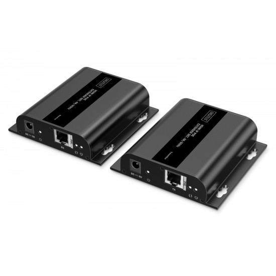 Przedłużacz (extender) po skrętce kat.6 HDMI 4K/60Hz przez IP 1G lub do 120m/200m z PoE, max. 253 odbiorniki, sterowanie IR - zestaw