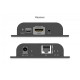 Przedłużacz (extender) po skrętce kat.6 HDMI 4K/60Hz przez IP 1G lub do 120m/200m z PoE, max. 253 odbiorniki, sterowanie IR - zestaw