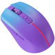 Mysz bezprzewodowa MYSTERY MM-301 RF+BT 1600DPI 6P fioletowa