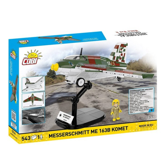 Klocki Messerschmitt Me 163B Komet 543 elementów