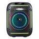 Głośnik bluetooth BOOMER 65W czarny podświetlenie LED