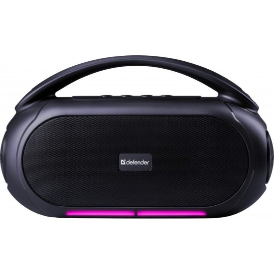 Głośnik bluetooth BEATBOX 12 16W czarny podświetlenie LED Głośnik bluetooth BEATBOX 12 16W czarny podświetlenie LED