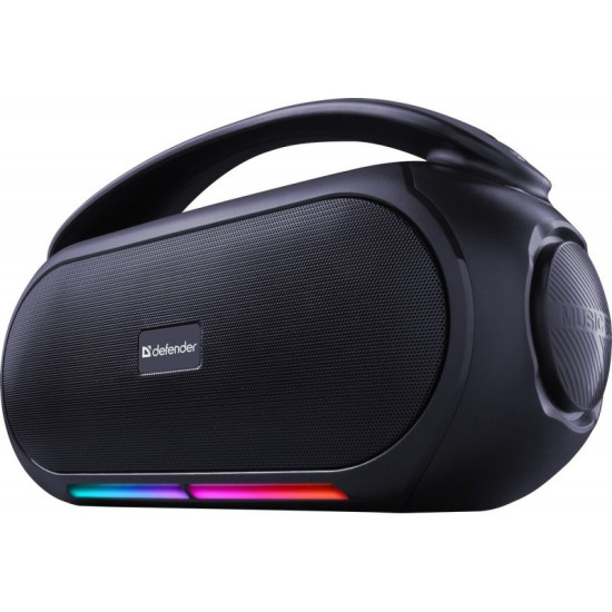 Głośnik bluetooth BEATBOX 12 16W czarny podświetlenie LED