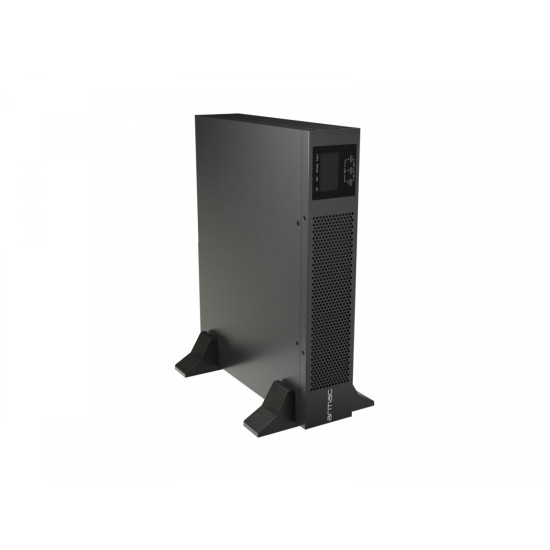 Zasilacz awaryjny UPS On-Line rack 1000VA 8xIEC C13 USB-B LCD metalowa obudowa    DUST-FREE 