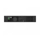 Zasilacz awaryjny UPS On-Line rack 1000VA 8xIEC C13 USB-B LCD metalowa obudowa    DUST-FREE 