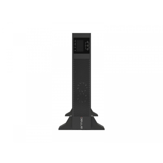 Zasilacz awaryjny UPS On-Line rack 2000VA 8xIEC C13 USB-B LCD metalowa obudowa DUST-FREE 