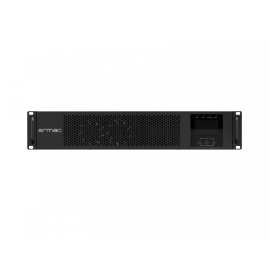 Zasilacz awaryjny UPS On-Line rack 2000VA 8xIEC C13 USB-B LCD metalowa obudowa DUST-FREE 