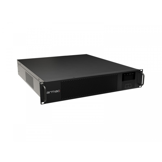 Zasilacz awaryjny UPS On-Line rack 2000VA 8xIEC C13 USB-B LCD metalowa obudowa DUST-FREE 