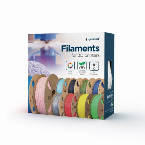 Filament drukarki 3D PETG/1.75mm/1kg/niebieski