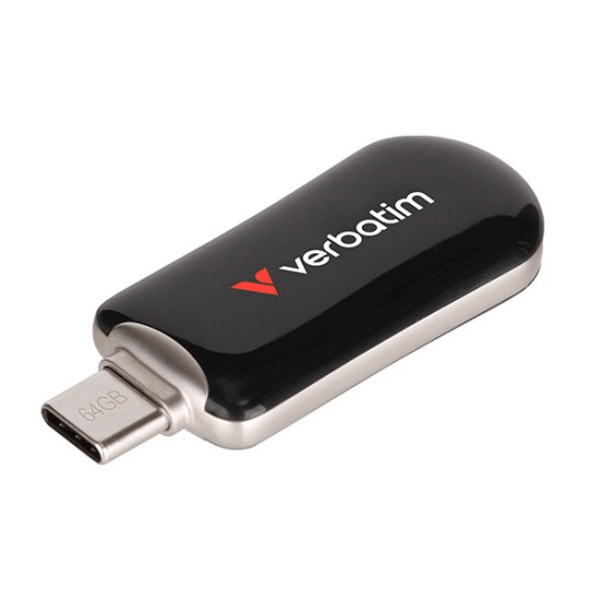 Pendrive Plectra 64GB USB-C 100MB/s 30224 czarny