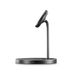 Ładowarka indukcyjna fast charge 15w czarna