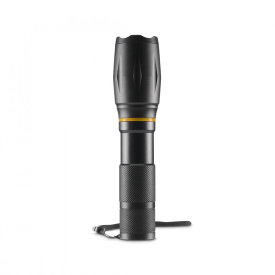 Latarka led 2w1 200lm 100m 3 tryby zoom 