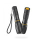 Latarka led 2w1 200lm 100m 3 tryby zoom 