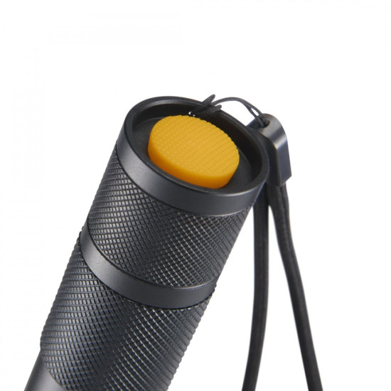 Latarka led 2w1 200lm 100m 3 tryby zoom 
