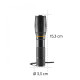 Latarka led 2w1 200lm 100m 3 tryby zoom 