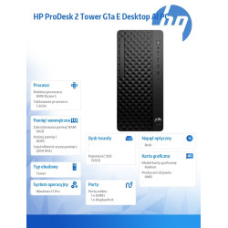 Komputer ProDesk 2 Tower G1a R5-8500G 512GB/16GB/W11P      BY7C7ET