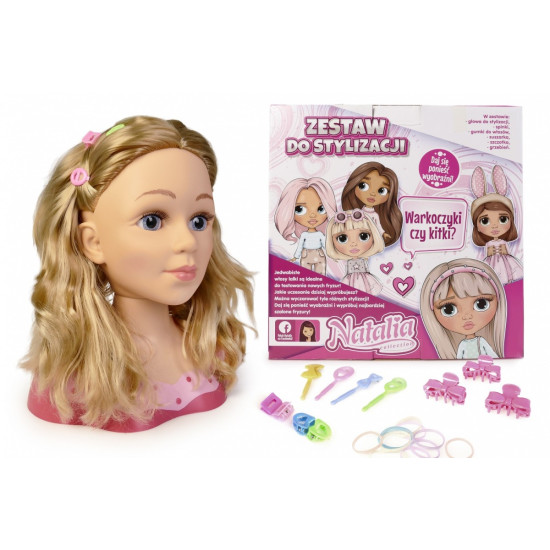 Głowa do czesania Natalia