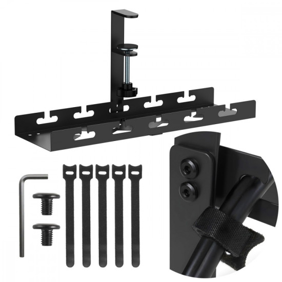 Organizer podbiurkowy MC-105 B, na kable 