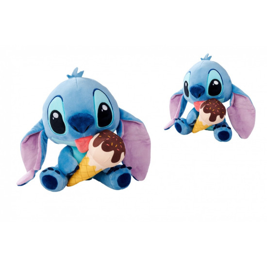 Maskotka Stitch z lodem 25 cm oryginalna 