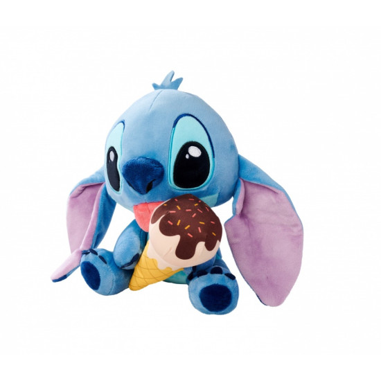 Maskotka Stitch z lodem 25 cm oryginalna 