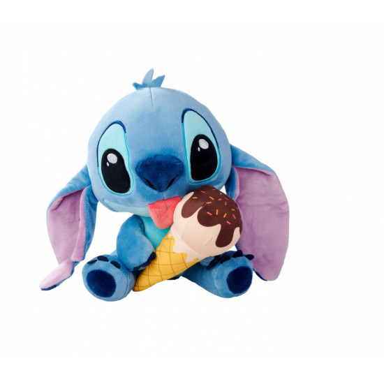 Maskotka Stitch z lodem 25 cm oryginalna 