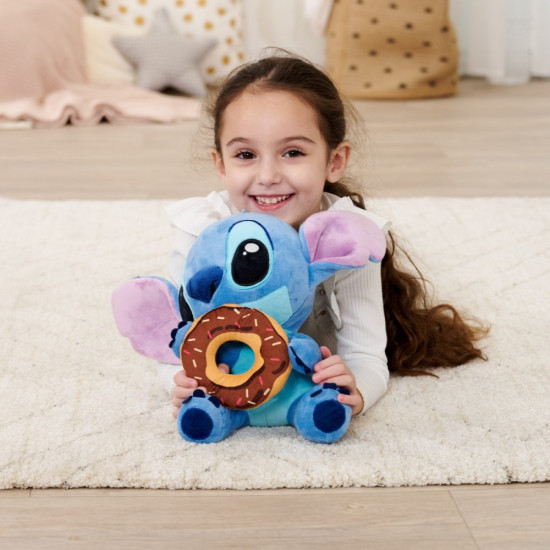 Maskotka Disney Stitch z donatem 25 cm oryginalna 