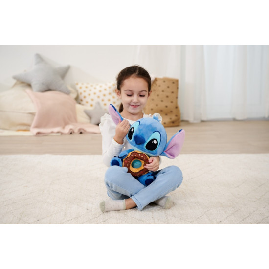 Maskotka Disney Stitch z donatem 25 cm oryginalna 