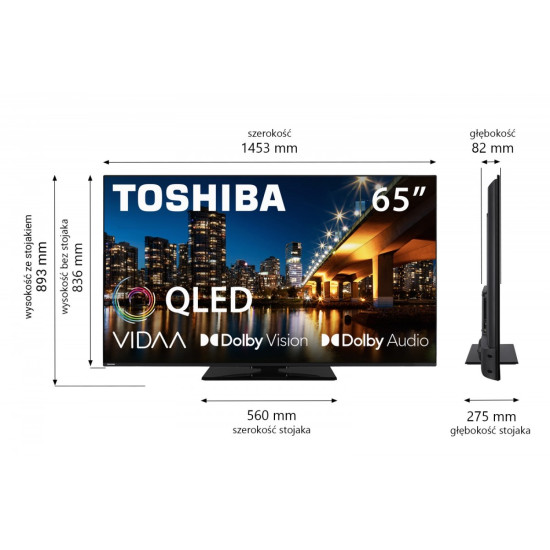 Telewizor QLED 65 cali 65QV3463DG