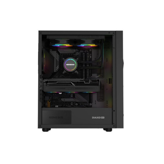 Chłodzenie wodne HYDRIA GENESIS 240 ARGB czarne 