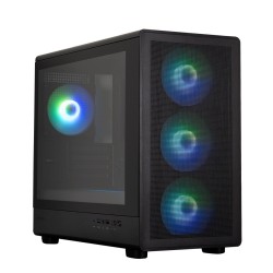 Obudowa M5 BLACK mATX Mini Tower 4xFans ARGB