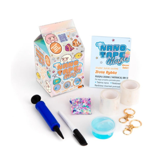 Zestaw Nano Tape Magic Starter pack, Kieszonkowe zwierzaczki