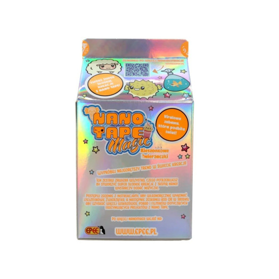 Zestaw Nano Tape Magic Starter pack, Kieszonkowe zwierzaczki