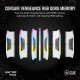 Pamięć DDR5 Vengeance RGB 32GB/5200 (2x16GB) CL40 White 
